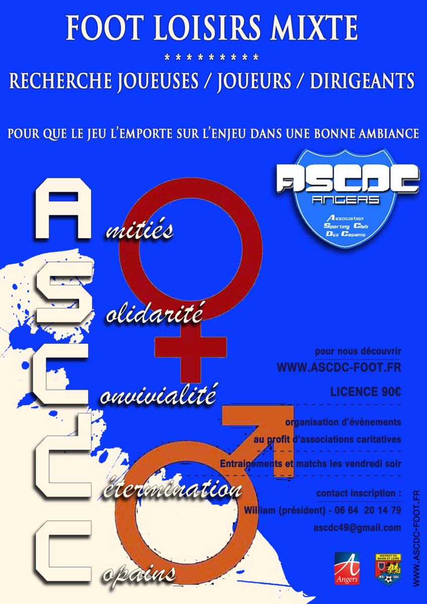 Création de la section Foot Loisirs Mixte