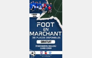 Foot en Marchant le 1 mars 2026