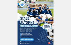 STAGE LOISIRS JEUNES _ 19-21 Octobre 2026