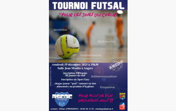 TOURNOI FUTSAL DE NOEL