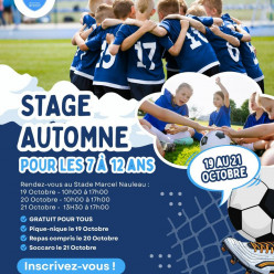 STAGE LOISIRS JEUNES _ 19-21 Octobre 2026